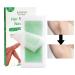 Lead Wax Strips for Women - 20 Durable Natural Hair Removal Sheets | Unisex Wax Paper for Body Arms Legs & Face - Buy Online on GoSupps.com