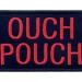 Ouch Pouch Embroidered Patch - Tactical Moral Applique - Red & Black - Buy Online on GoSupps.com