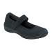 Orthofeet Innovative Diabetic Shoes for Women - Proven Comfort & Protection. Therapeutic Walking Shoes with Arch Support Arch Booster Cushioning Ergonomic Sole & Extended Widths - Springfield 8 Wide Black