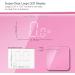 VisionTechShop S Body Digital Bathroom Scale - High Precision, Ultra Wide, 396lb Capacity, Pink - Buy Online on GoSupps.com