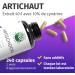 Artichoke Extract - 2600mg daily (including 260mg cynarin) - Powerful 40:1 extract (equivalent to 104 000mg of fresh artichoke) - 100% vegan and lab tested - Buy Online on GoSupps.com