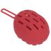 Makeup Sponge Holder Cosmetic Egg Holder Vented Silicone for Travel (Red)