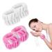 4PCS Wrist Washband for Women Girls Wrist Towels for Washing Face Microfiber Wrist Spa Wash Towel Band Face Washing Wristband Absorbent Wristband Wrist Sweatband for Women Prevent Liquid from Spilling White  Pink 4PCS