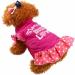Tuduz Summer Pet Clothing - Mommy's Little Love Pink Dress for Dogs & Cats | Ruffled Vest for Small Pets - Buy Online on GoSupps.com