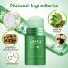 Shop Aonat Green Tea Mask - Oil Control & Anti-Acne Purifying Clay Stick | 2-Piece Set for Flawless Skin - Buy Online on GoSupps.com