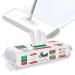 Sleepy Easy Clean White Soap Additive Mopa Matching Floor Cleaning Cloth 50 Sheets
