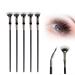 YPEGORYF 5 PCS Folding Angle Scalloped Lash Brush New 120 Mascara Fan-shaped Brush for Lashes Eyebrow Brush Angled Fan Shaped Lash Wand Eyelash Comb Separator Makeup Brushes Tool (Size : 10pcs)