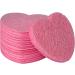 Compressed Cosmetic Spa Facial Sponges Heart Shaped Cleansing Wood Pulp - Buy Online on GoSupps.com