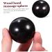 2-Set Gemstone Baoding Balls - Health Massage Tools for Relaxation | Marble & Wood Massage Roller Balls - Buy Online on GoSupps.com