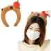 JSGHGDF Capybara Charming Hair Bands Hair Hoop Simple Headbands Hairband Hair Accessories Hair Bands Plush for Girl 4 - Buy Online on GoSupps.com