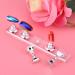 Magnetic Nail Art Practice Stand - 5 Piece Manicure Holder & Tip Display for Perfect Nail Designs - Buy Online on GoSupps.com