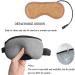 Heated USB Eye Mask | Adjustable Temperature | Relieve Dry Eyes | Fade Black Eye | Heated Eye Massage - Buy Online on GoSupps.com