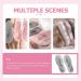 Shop NOLITOY 4 Pairs Fluffy Warm Insoles | Unisex Winter Shoes Insoles - Faux Rabbit Fur for Men & Women - Buy Online on GoSupps.com