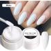 Builder Gel for Nails Nail Strengthener 3 Colors Builder Gel Nail Kit Extension Gel Base Gel in a Bottle Clear & White & Light Nude UV LED Polish Building Nail Gel - Buy Online on GoSupps.com