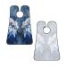 Blue Wings Print Beard Bib Apron - Non-Stick Hair Catcher for Men | Ideal Shaving Gift | One Size Black - Buy Online on GoSupps.com
