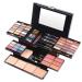 Jascherry 49 Colors eyeshadow Palette makeup kit makeup cosmetics etui box with blush rouge face powder bronzer and lip gloss for professional and daily use #1 49 colors cosmetics etui box
