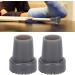 Crutch Covers Pads Wear Resistant Crutch Feet Pads Thickened Rubber 2 PCS 360 Degree Rotatable for Indoor for Canes for Outdoor (Gray) - Buy Online on GoSupps.com