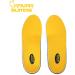 Samurai Insoles Sumos | Super-Padded Orthotics for Flat Feet | Ideal for Work Boots & Roomy Shoes | Men's 11-11 1/2, Women's 13-13 1/2 | Yellow - Buy Online on GoSupps.com