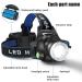 CUGHYS Rechargeable LED Headlamp | 4 Modes, Waterproof, Adjustable Headband | Camping, Hiking, Hunting | Black - Buy Online on GoSupps.com