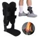 Adjustable Ankle Stabilizer Brace with Bilateral Hinges - Support for Sports Injuries Sprains & Weakness (Left & Right Foot M) | International Shipping Available - Buy Online on GoSupps.com