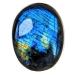 Eusice-Labradorit Natural Stone Healing Stone Relaxation and Anti-Stress 100% manual work & handmade ethical & high-quality labradorite for wellness meditation yoga and collect 80g-100g Labradorit