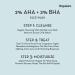 AHA 2% + BHA 2% Face Wash | Exfoliant & Hydrating Soothing Formula 100ml | International Shipping Available - Buy Online on GoSupps.com