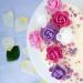 G nthart BackDecor - Premium Pink Purple & White Wafer Paper Rose Petals for Cakes & Cupcakes - International Shipping Available - Buy Online on GoSupps.com