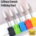 Green 2.35mm Shank Nail Drill Bits Set Cuticle Polishing Bits Corn Head Cylinder Shape Polishing Burrs Bit Fit Electric Drill Rotary Tool Accessory - Buy Online on GoSupps.com