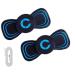 Ems microstrom-leg booster microstrom ems mini massage device portable EMS lymphatic load neck massage for neck arms back shoulders foot waist legs (2 pieces) 2 pieces.