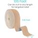 Vive Kinesiology Tape - 105ft Uncut Kensio Roll for Muscle and Joint Recovery - Waterproof Support for Shoulder, Back, Knee, Elbow, Ankle Pain Relief - Beige 2x105' - Buy Online on GoSupps.com