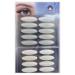 3.5MM 400Pcs Large Natural invisible One Side Eyelid Tape Stickers Waterproof Breathable Self-Adhesive Eyelid Lift Strip Instant Eye Lift Without Surgery Perfect for Uneven Droopy Hooded eyelids 3.5MM 400Pcs Blue