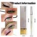Glitter Liquid Eyeliner Pen Set - Silver & Gold Sparkle Makeup, Waterproof, Long Lasting - 2Pcs Metallic Satin Finish Eye Liner Duo - Buy Online on GoSupps.com