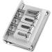 Buy GA904 Silver 4-String Electric Guitar Saddle Bridge - Professional Quality with Tool Set - Fast Shipping Worldwide - Buy Online on GoSupps.com