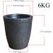 NiocTech 6KG Foundry Clay Graphite Crucibles Cup Furnace Torch Melting Casting Refining for Gold  Silver  Copper  Brass  Aluminum 3272F/1800 - Buy Online on GoSupps.com