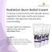 Radiation Burn Relief Cream 6oz - Natural Organic Calendula Based Cream for Radiation Patients - Lavender Scented - Paraben & Phthalate Free - Buy Online on GoSupps.com