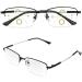 LJIMI Progressive Multifocus Blue Light Blocking Reading Glasses | Titanium Alloy Frame | UV Protection Computer Readers 2.25X - Buy Online on GoSupps.com