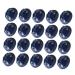 DIKACA Cake Decorations Decorative Blueberries Artificial Fruits 50pcs Simulation Blueberry Pvc Cake Material Simulated Blueberries Lifelike Fruit Decorations Fake Fruit