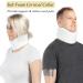 Soft Foam Cervical Collar - Adjustable Neck Support Brace for Pain Relief | Ideal for Sleep | Small Size - Buy Online on GoSupps.com