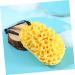 Hemoton 3pcs Honeycomb Bath Ball Scrubber | Natural Polyurethane Body Loofah & Shower Sponge for Men - Portable Bath Accessories - Buy Online on GoSupps.com