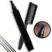 Kylewo Men Bartstift filler salon-hair engraving-styling-eye brow tool waterproof and durable beard-color brush salon hair engraving styling eye brows for men black
