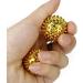 NATHA 1 Pair Golden Magnet Palm Massage Balls - 32mm for Relaxation & Pain Relief | International Shipping Available - Buy Online on GoSupps.com