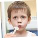 Goohochy Double-Headed Toothbrush for Dentures - Travel-Sized 1 Pack Ideal for Prosthesis Care - Buy Online on GoSupps.com