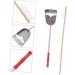 DOITOOL 4 Pcs Birdcage Brush Bird Cage Scoop Shovel Bird Brush Parrot Cage Brush Bamboo Cage Cleaner 7x9cmx2pcs Assorted Colorx2pcs - Buy Online on GoSupps.com