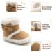 Sonsage Infant Baby Snow Boots - Soft Anti-Skid Sole Ankle Booties, 0-6 Months, Yellow - Buy Online on GoSupps.com