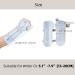 Wrist Fracture Splint & Brace for Pain Relief | Removable Left Hand Support for Fractures Sprains Arthritis & Tendonitis - One Size Fits Most - Buy Online on GoSupps.com