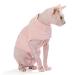 Caracaleap dog sweater - soft and warm t -shirt dog winter spring clothing coat cat sweater sweater sweaters sweater soft fuzzy for small dogs cats xs pink