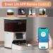 DOEL Automatic Cat Feeder Timed and Quantitative Feeding with Stainless Steel Bowl APP Remote Control with Dual Power Dry Food Pet Feeder 4L - Buy Online on GoSupps.com