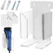 FACYNDE Transparent Shower Shaver Holder - Self-Adhesive Acrylic Organizer for Electric Shavers & Razors | Wall Bracket for Caravans - Buy Online on GoSupps.com