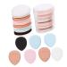 Beavorty 3 Boxes Mini Finger Puff Powder Puff Face Triangle Makeup Puffs Cushion Puff Under Eye Powder Puff Powder Puffs Mini Powder Puff Make up Puffs Triangle Foundation Puff Beauty Puff