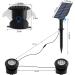 Natpow RGB Solar Pond Lighting - IP68 Waterproof Underwater Spotlights for Garden & Patio - Color Changing Landscape Lights (2 in 1) - Buy Online on GoSupps.com